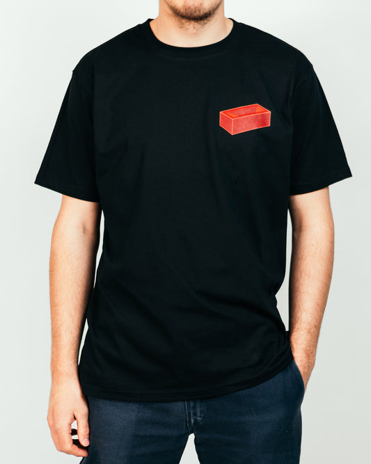 Red Brick Black T-shirt
