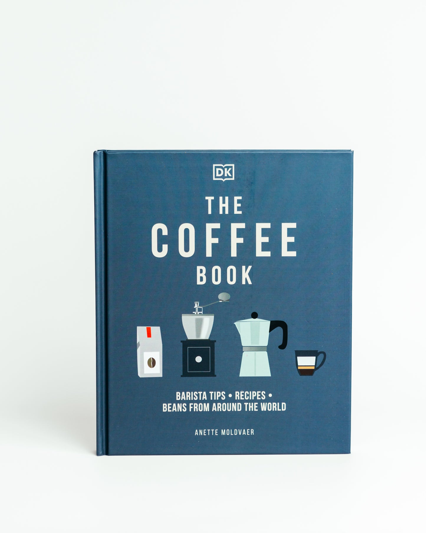 The front cover of The Coffee Book by Anette Moldvaer