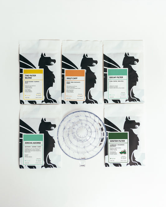 V60 02 + Filter Assortment Pack Bundle