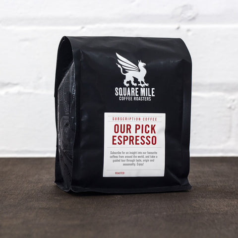 Prepaid Our Pick Espresso Subscription Monthly