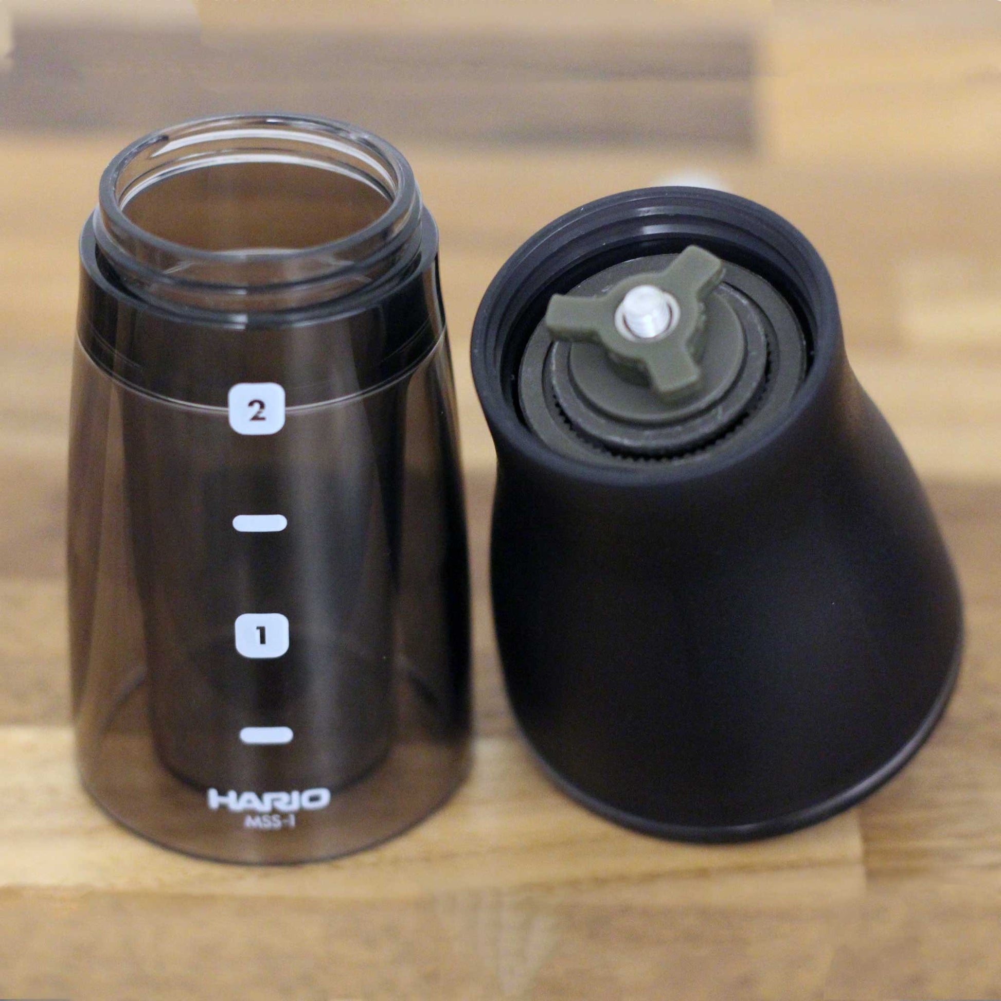 Hario Mini Mill+ Coffee Grinder burrs